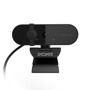 WEBCAM PCYES RAZA 2K-01 2K FOCO AUTOMÁTICO COM MICROFONE - RZ2K01