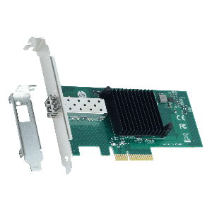 PLACA DE REDE 10G SINGLE PORT SFP PCI-E X4 PCYES SFP10G1P
