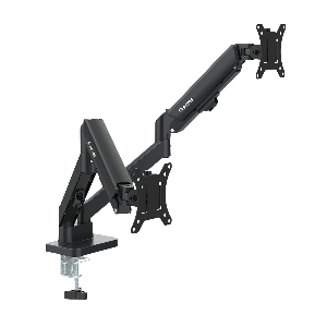 SUPORTE ARTICULADO PARA 2 MONITORES DE 17-32" ASSISTIDO POR MOLA - SM-012GD