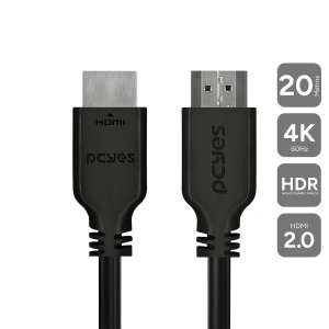 CABO HDMI 2.0 4K PCYES 30AWG PURO COBRE 20 METROS - PHM20-20