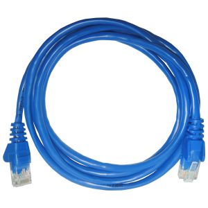 PATCH CORD CCA CFTV CAT6 26AWG 2.5M AZUL