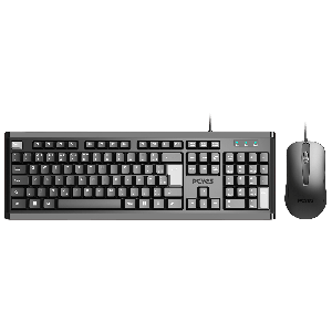 COMBO TECLADO E MOUSE USB PCYES CLASSIC PRETO - CMBPTOCL2AB