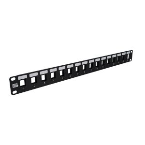 PATCH PANEL DESCARREGADO 16 PORTAS 35050228 - 1