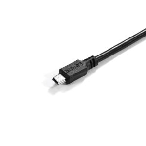 CABO USB A 2.0 PARA MINI USB B 2.0 - PRETO - 2 METROS - PUANM2-2