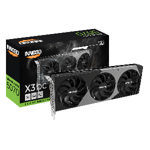 GPU INNO3D GEFORCE RTX 5070 X3 OC 12GB 192BITS GDDR7 N50703-12D7X-195064L