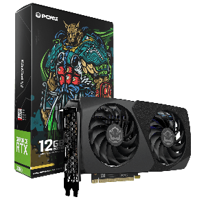 GPU NVIDIA GEFORCE RTX 3060 12GB GDDR6 192 BIT GRAFFITI PROJETO EDGE - PVRTX3060BL2F