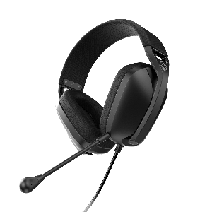 HEADSET GAMER PCYES NYRA BLACK VULCAN, P2 3,5MM, DRIVER 40MM, MICROFONE DESTACÁVEL - HGNYBV