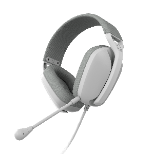 HEADSET GAMER PCYES NYRA WHITE GHOST, P2 3,5MM, DRIVER 40MM, MICROFONE DESTACÁVEL - HGNYWG