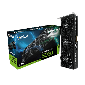 PLACA DE VIDEO PALIT GEFORCE RTX 5060 8GB 128BITS GDDR7 INFINITY 3 NE75060019P1-GB2063S