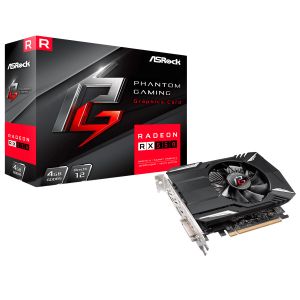 GPU ASROCK AMD RADEON RX550 4G 128BITS 90-GA07ZZ-00UANF