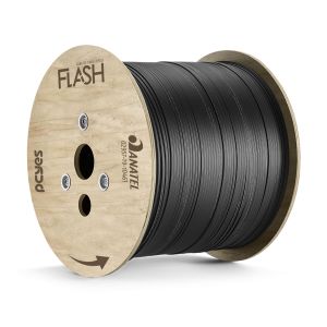 CABO FIBRA OPTICA 1FO 1KM DROP FLAT