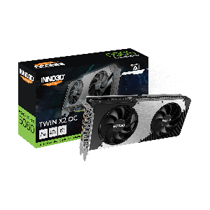 GPU INNO3D GEFORCE RTX 5060 TWIN X2 OC 8GB 128BITS GDDR7 N50602-08D7X-195070N