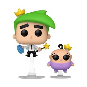 BONECO FUNKO POP! & BUDDY OS PADRINHOS MÁGICOS - COSMO E POOF