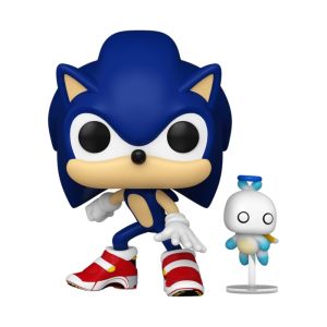 BONECO FUNKO POP! & BUDDY SONIC THE HEDGEHOG - SONIC E CHAO