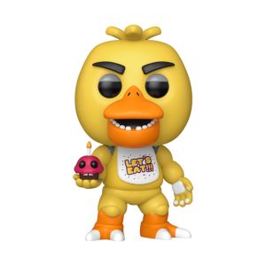 BONECO FUNKO POP! FIVE NIGHTS AT FREDDY’S 10 ANOS - CHICA COM CUPCAKE