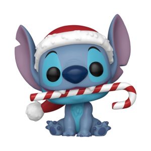 BONECO FUNKO POP! DISNEY LILO & STITCH - STITCH COM BENGALA DE DOCE