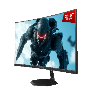 MONITOR GAMER PCYES QUARTZO Q23C 23.8" CURVO FHD VA 100HZ 5MS HDMI/VGA FREESYNC BLACK VULCAN PMGQ23C100BV