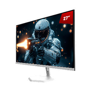 MONITOR GAMER PCYES QUARTZO Q27F 27" FLAT FHD IPS 100HZ 5MS HDMI/VGA FREESYNC WHITE GHOST PMGQ27F100WG