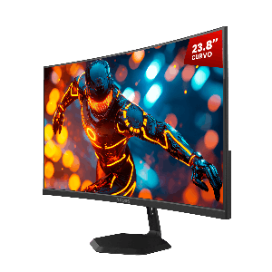 MONITOR GAMER PCYES O-CREED O23C 23.8" CURVO FHD VA 180HZ 1MS HDMI/DP FREESYNC BLACK VULCAN PMGO23C180BV