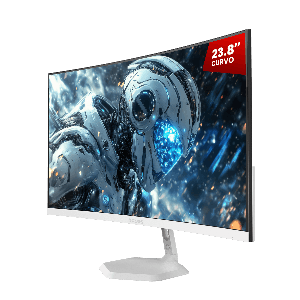 MONITOR GAMER PCYES O-CREED O23C 23.8" CURVO FHD VA 180HZ 1MS HDMI/DP FREESYNC WHITE GHOST PMGO23C180WG