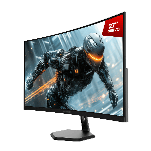 MONITOR GAMER PCYES O-CREED O27C 27" CURVO FHD VA 180HZ 1MS HDMI/DP FREESYNC BLACK VULCAN PMGO27C180BV