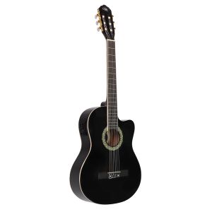 VIOLÃO CLÁSSICO CUTAWAY COM EQ NYLON TN39PCE PRETO – TON