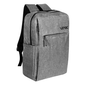 MOCHILA VINIK SLIM PARA NOTEBOOK CINZA - VKBAG011