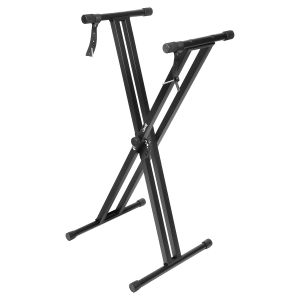 SUPORTE DUPLO PARA TECLADO EM X DESMONTÁVEL TNS1954D-2