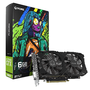 GPU GTX 1660 SUPER GDDR6 6GB 192 BITS FULL SIZE DUAL FAN PVX1660S62F