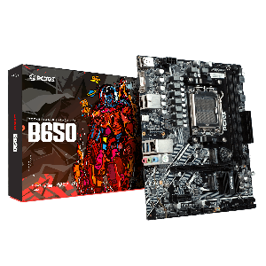PLACA MÃE PCYES B650 AM5 2XDDR5 (MÁX96GB) 2XUSB3.0 2XUSB2.0 HDMI/DP/VGA 2XM.2 NVME 1XTYPE-C - PCYB650-RZ996