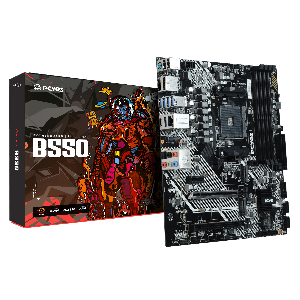 PLACA MÃE PCYES B550 AM4 4XDDR4 (MÁX128GB) 4XUSB3.2 2XUSB2.0 HDMI/DP 1XM.2NVME 1XTYPE-C/USB3.2 GEN2 - PCYB550-RZ5128
