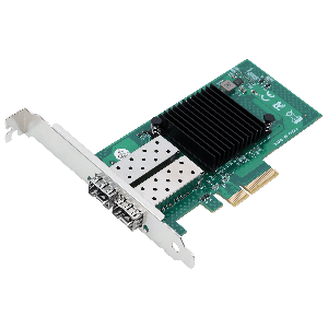 PLACA DE REDE 10G DUAL PORT SFP PCI-E X4 PCYES SFP10G2P