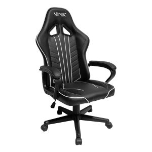 CADEIRA GAMER VINIK VEGA - PRETA/BRANCA