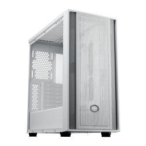 GABINETE COOLER MASTER MASTERBOX 600 LITE E-ATX LATERAL EM VIDRO TEMPERADO BRANCO  |  MB600L-WGNN-S00