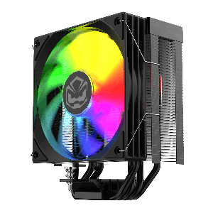 COOLER PARA PROCESSADOR PCYES DULEY BLACK VULCAN ARGB COM DISPLAY TDP 180W - ACDLYBV