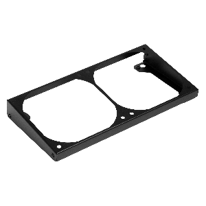 SUPORTE PARA GABINETE FAN TILT 240MM PCYES BLACK VULCAN PARA FANS 120MM - PFT240BV