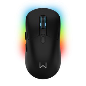 MOUSE WARRIOR MAGNUS 10000DPI TRI MODE COM BASE CARREGADORA – PRETO – MO421