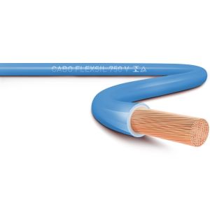 CABO FLEXIVEL FLEXSIL 750V 10,00MM 100M AZUL
