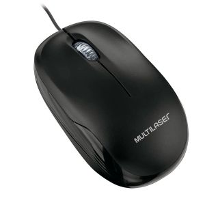 MOUSE ÓPTICO CLASSIC USB MF200 1200DPI PRETO -  MO255