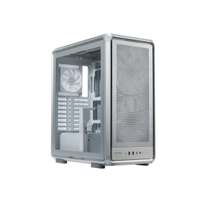 GABINETE COOLER MASTER MASTERFRAME 500 MESH-SILVER  |  MF500M-SHNN-S00