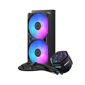 WATER COOLER MASTERLIQUID ATMOS II VRM 240 ARGB PRETO  |  MLX-D24M-A25SZ-V1
