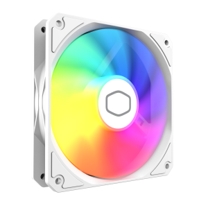 COOLER FAN PARA GABINETE COOLER MASTER MF120 LITE ARGB BRANCO 120MM  |  MFW-B2DW-17NPA-R1