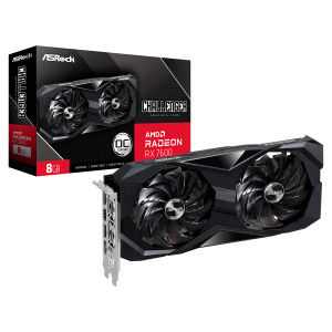 GPU ASROCK AMD RADEON RX 7600 CHALLENGER 8GB GDDR6 128 BITS 90-GA41ZZ-00UANF