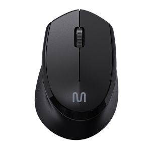 MOUSE SEM FIO USB 2.4GHZ 1600 DPI CLIQUE SILENCIOSO 2 PILHAS AAA - BOTÃO LIGA/DESLIGA ACABAMENTO EMBORRACHADO - MO402