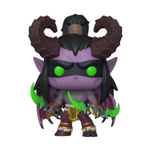 BONECO FUNKO POP! WORLD OF WARCRAFT - ILLIDAN (CHANCE DE CHASE)