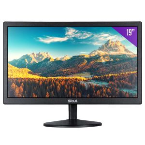 MONITOR SKUL 19" OFFICE LED 5MS COM ENTRADA HDMI VGA 1440X900 - SM195MS