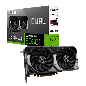 GPU ASUS RTX 5060 TI DUAL 2X 16GB - 128 BITS - HDMI/3X DP - 90YV0MH0-M0NA00