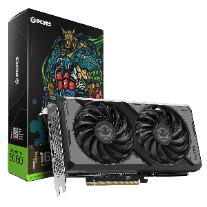 GPU NVIDIA GEFORCE RTX 5060 TI 16GB GDDR7 128BITS DUAL FAN PVRTX5060TIB2F16G