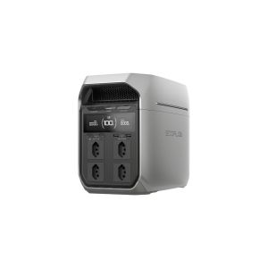 GERADOR PORTATIL ECOFLOW DELTA 3 PLUS 1800W X-BOOST 2200W 1024WH SAIDA 127V / ENTRADA SOLAR 1000W  |   EFDELTA3P-BR