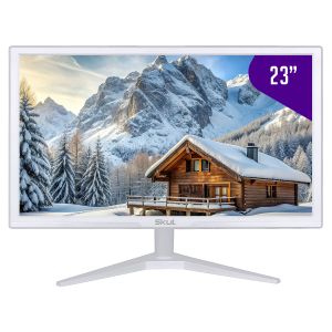 MONITOR SKUL 23" OFFICE LED 5MS HDMI+VGA WHITE - SM235MS75YW